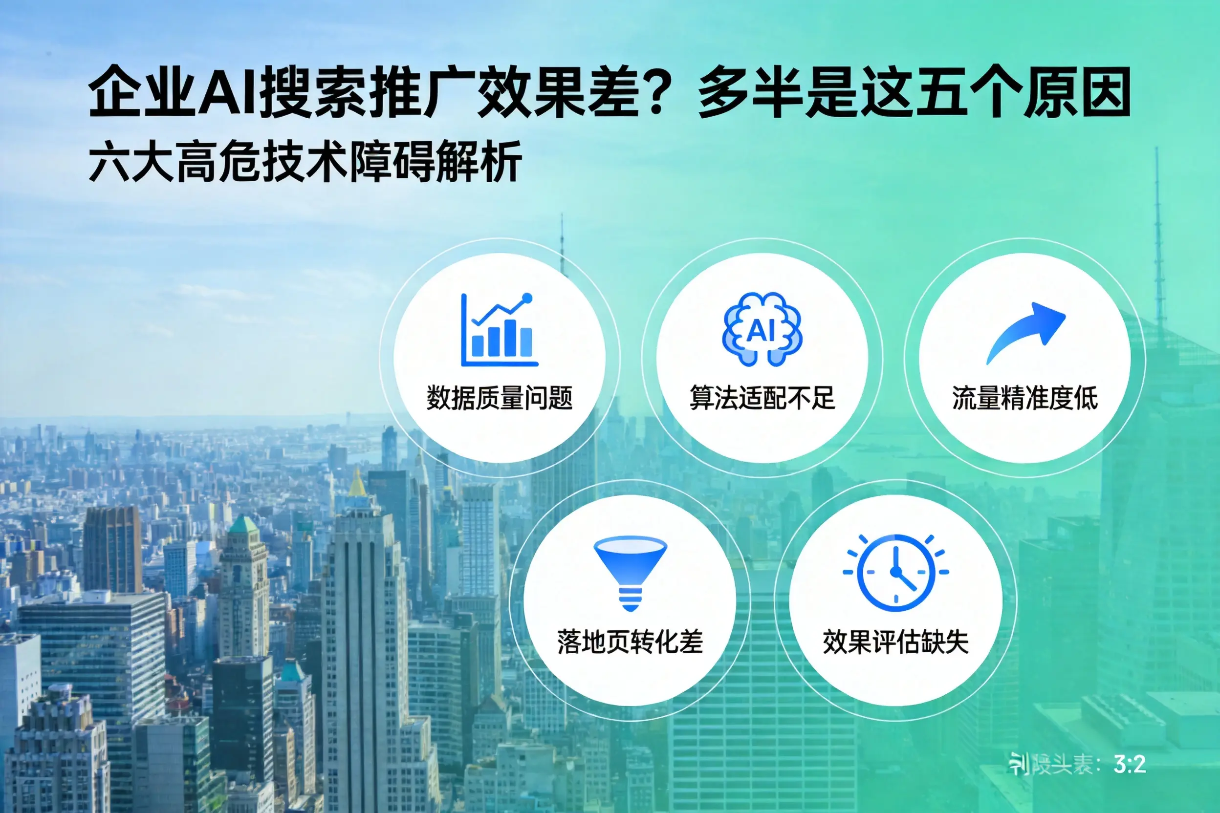 凌河企业AI搜索推广效果差？多半是这五个原因